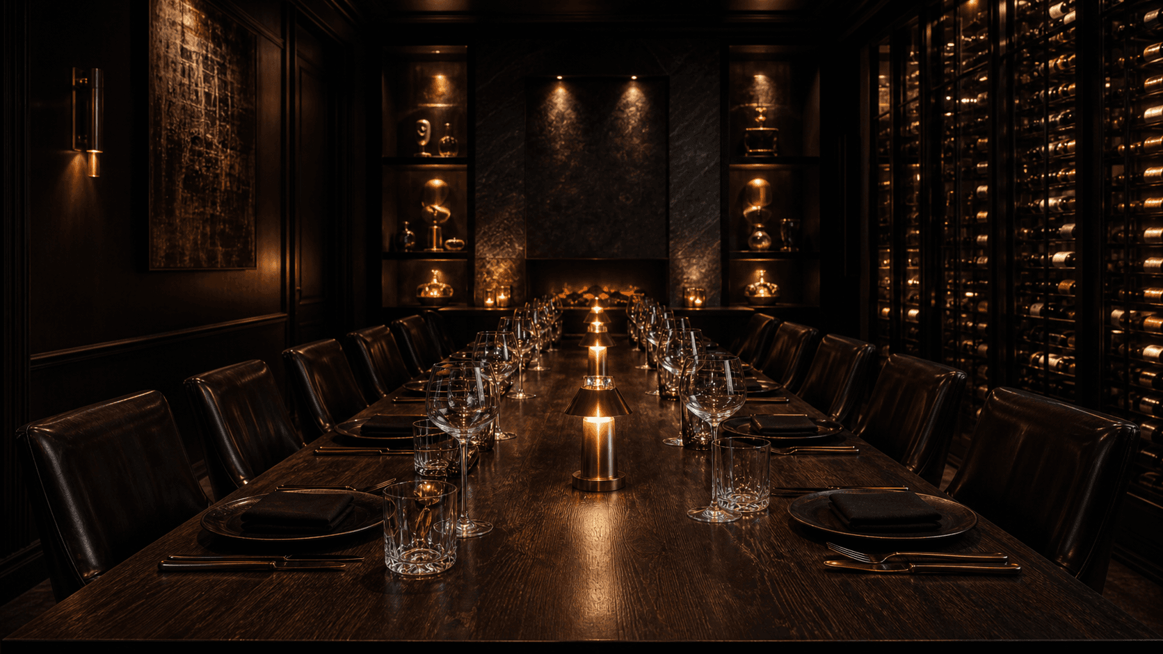EMBER private dining room